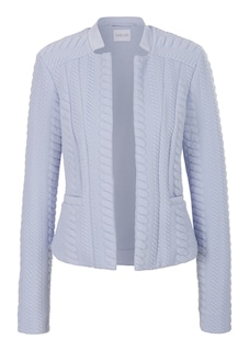 Korte jersey blazer thumbnail 1