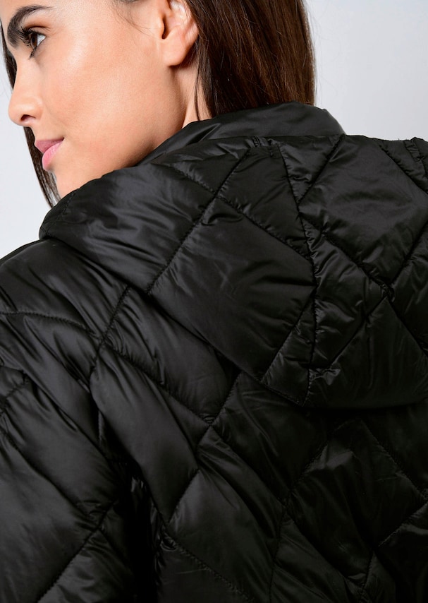 Jacke mit Tunnelzugdetails am Saum und Ärmel 4