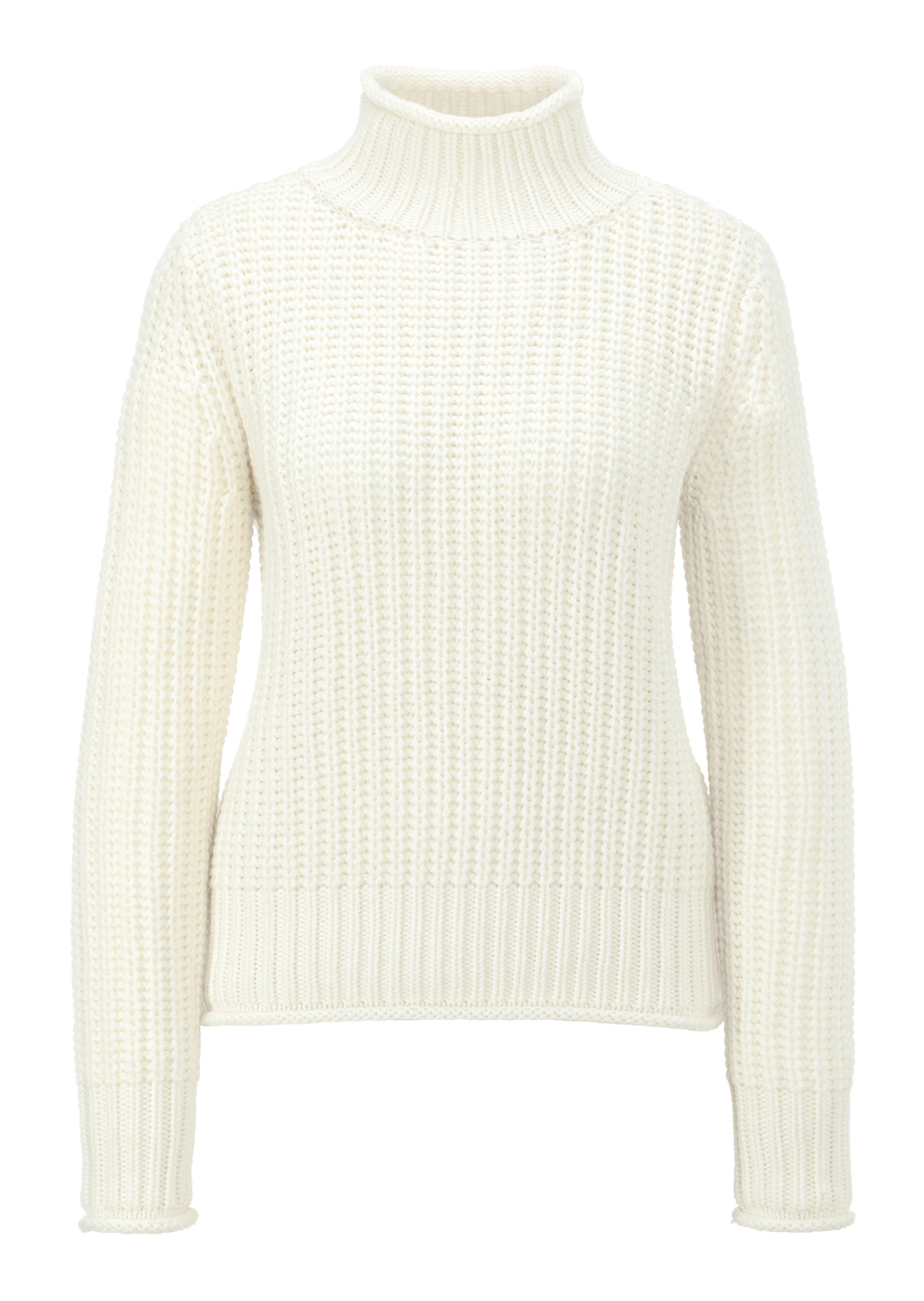 Oversized jumper made from fine virgin wool