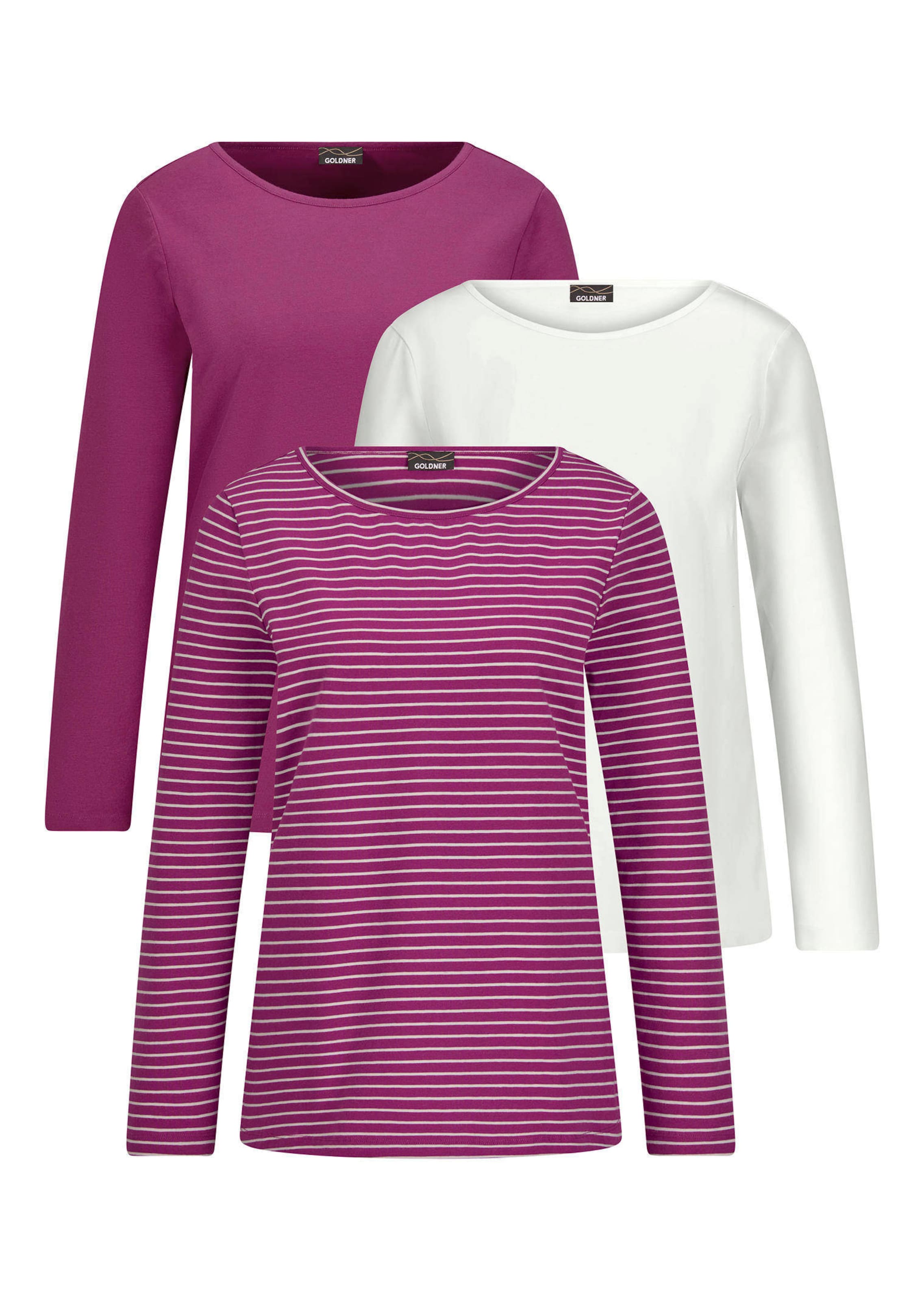 Shirt im 3er-Pack aus Baumwoll-Jersey