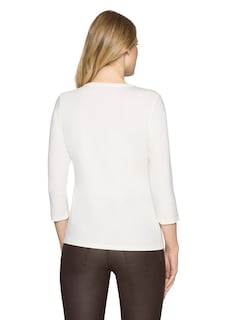 T-shirt en jersey avec imprimé scintillant, devant thumbnail 3