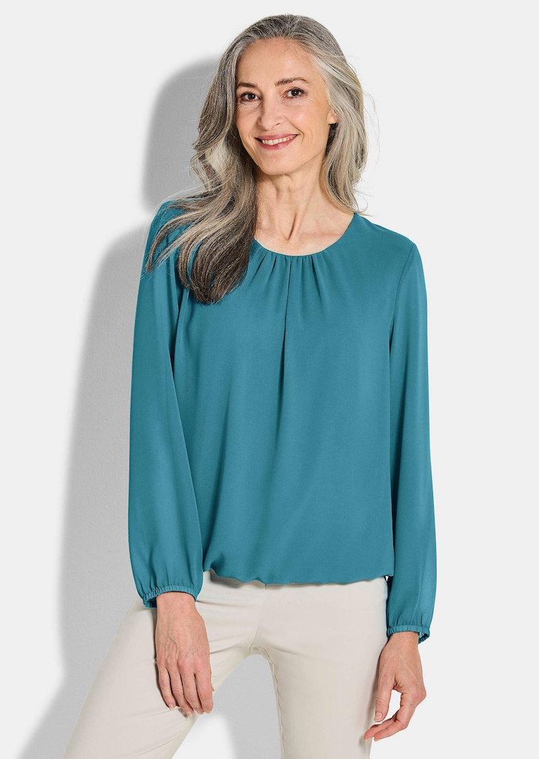 Elegante Bluse aus Chiffon