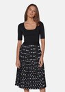 Plisseekleid mit Tupfen thumbnail 1