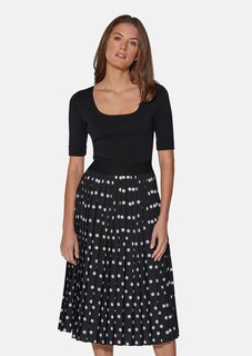 Plisseekleid mit Tupfen thumbnail 1