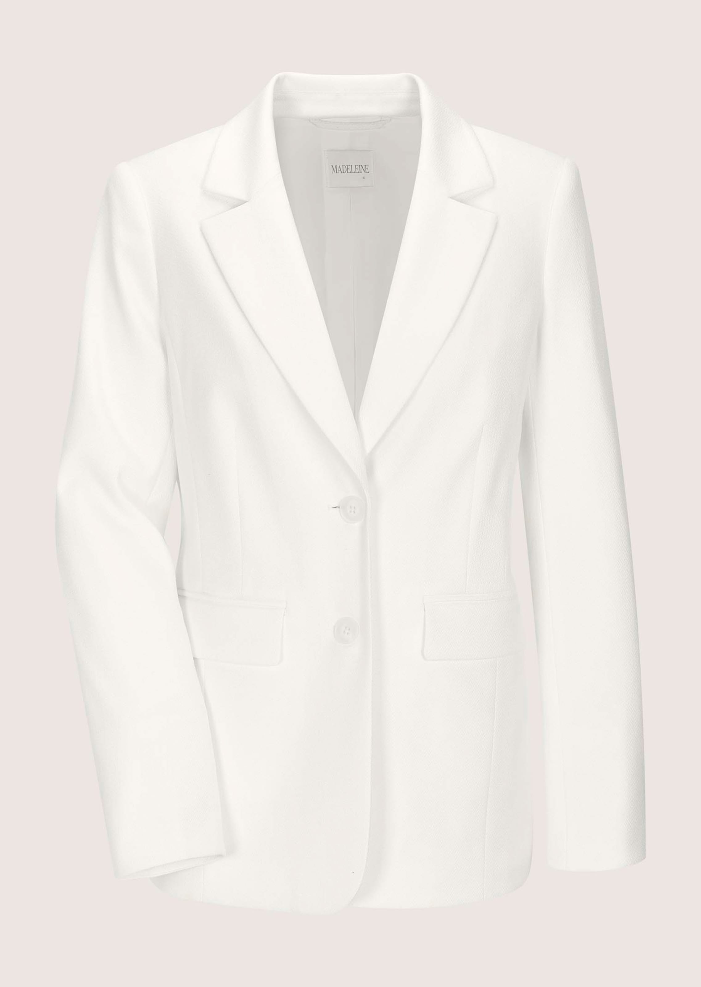 Blazer classique avec matière stretch