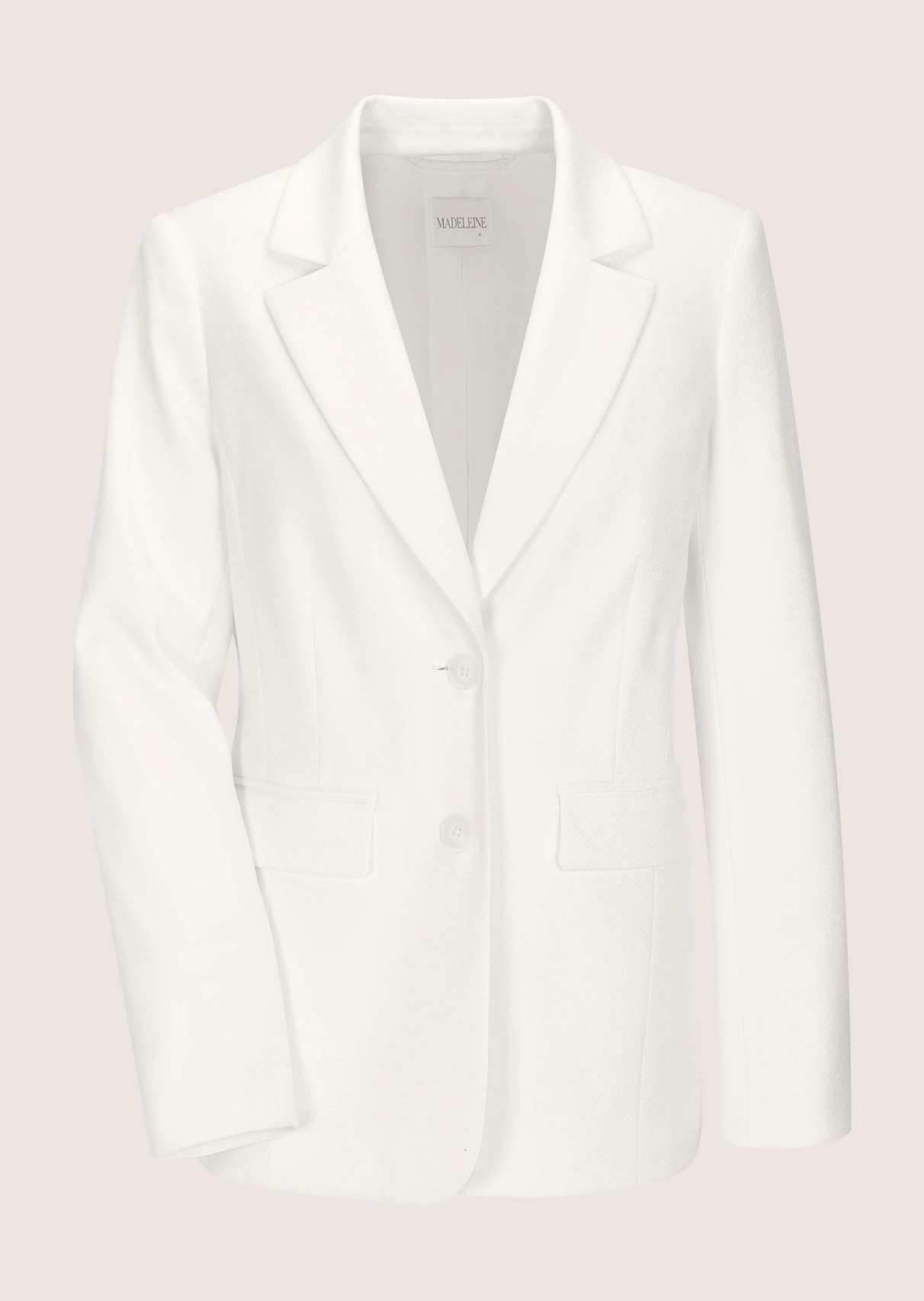 Blazer classique avec matière stretch