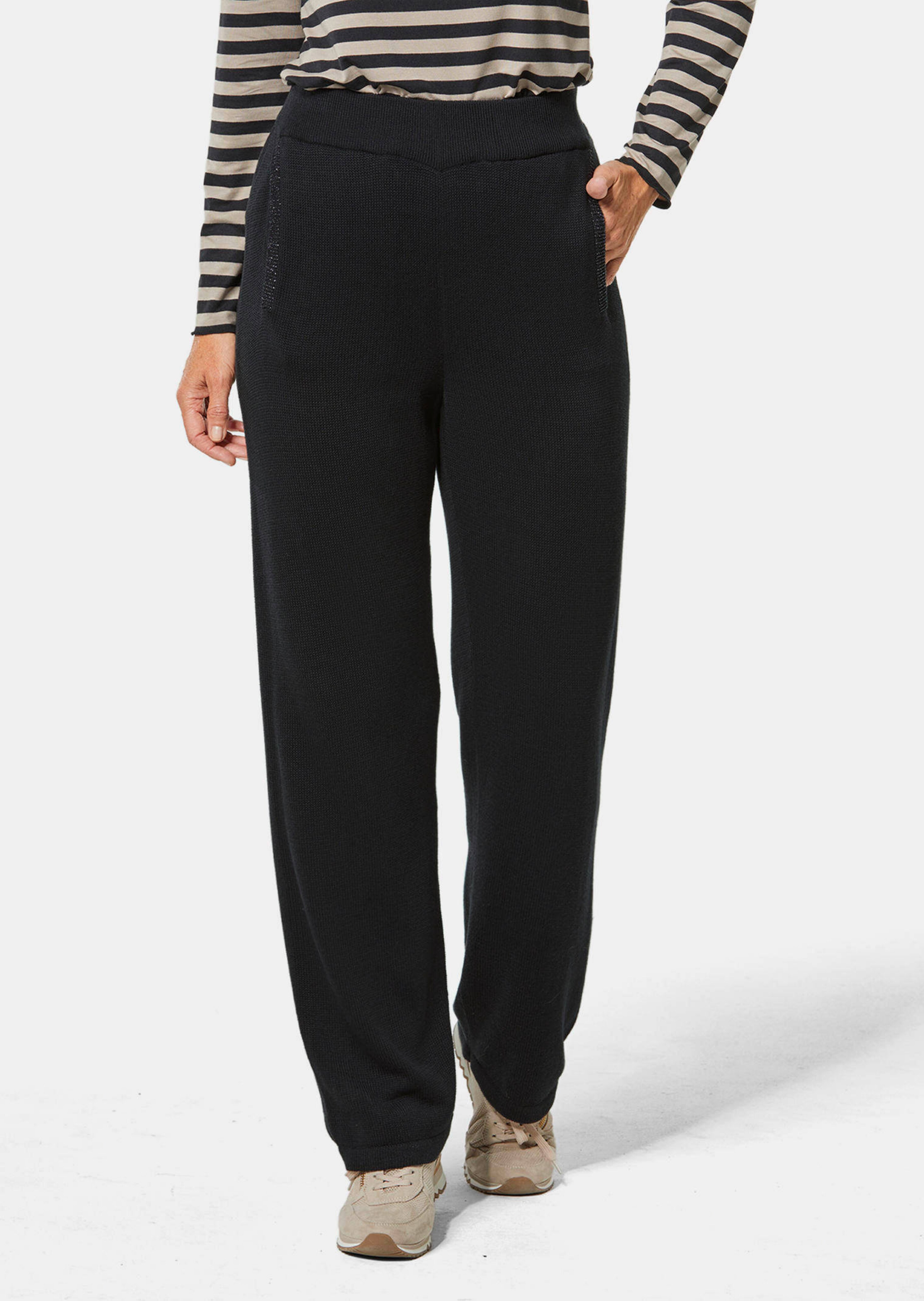 Strickhose mit Taschen