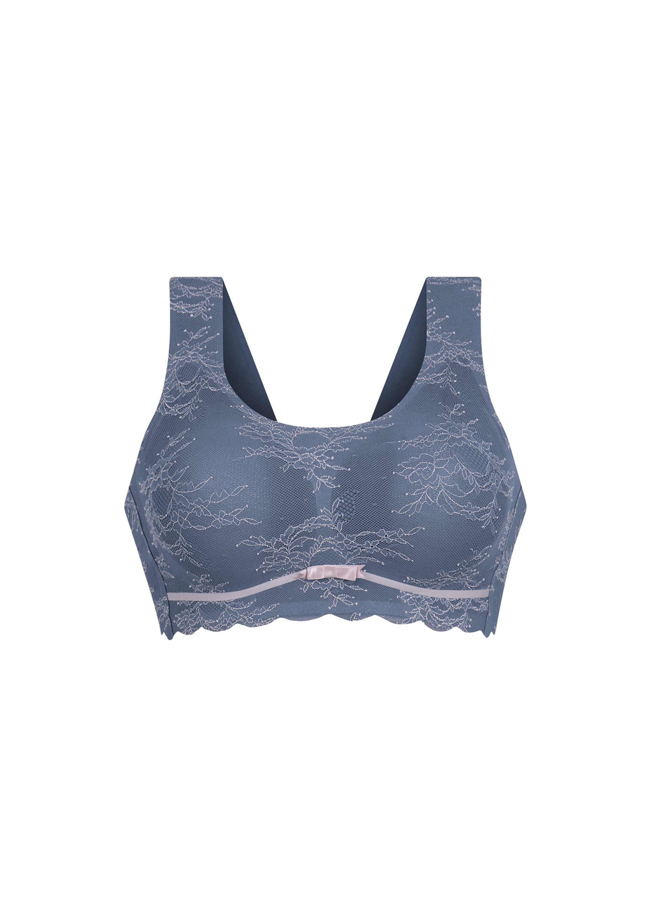 Bustier aus floraler Spitze