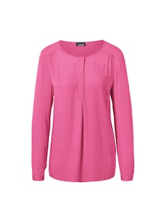 Flatteuze blouse zonder sluiting met modieuze kraag thumbnail 6