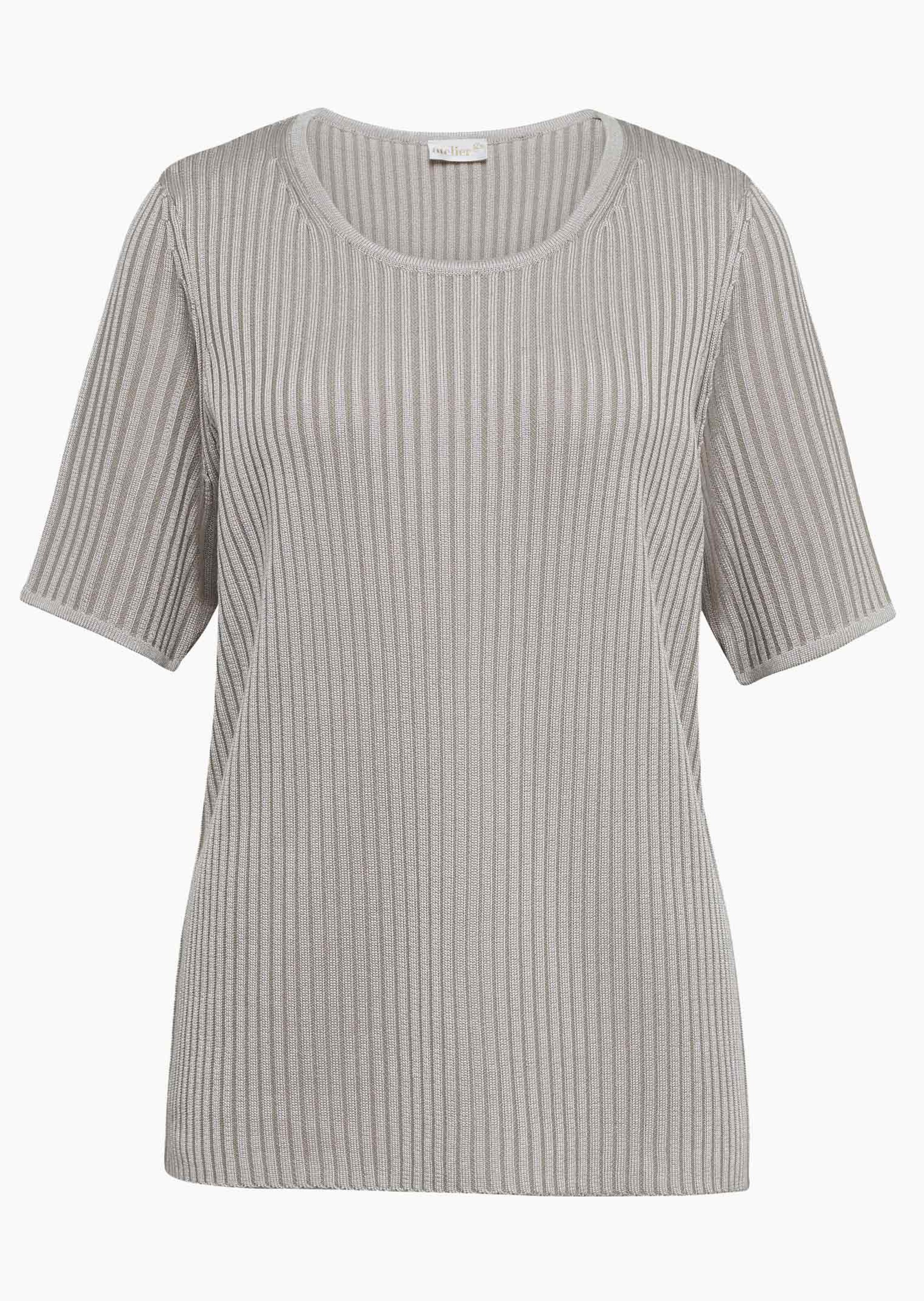 Pflegeleichter Pullover in hochwertiger Rippenstruktur