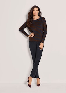 Pullover mit modischem Zebra-Muster thumbnail 2