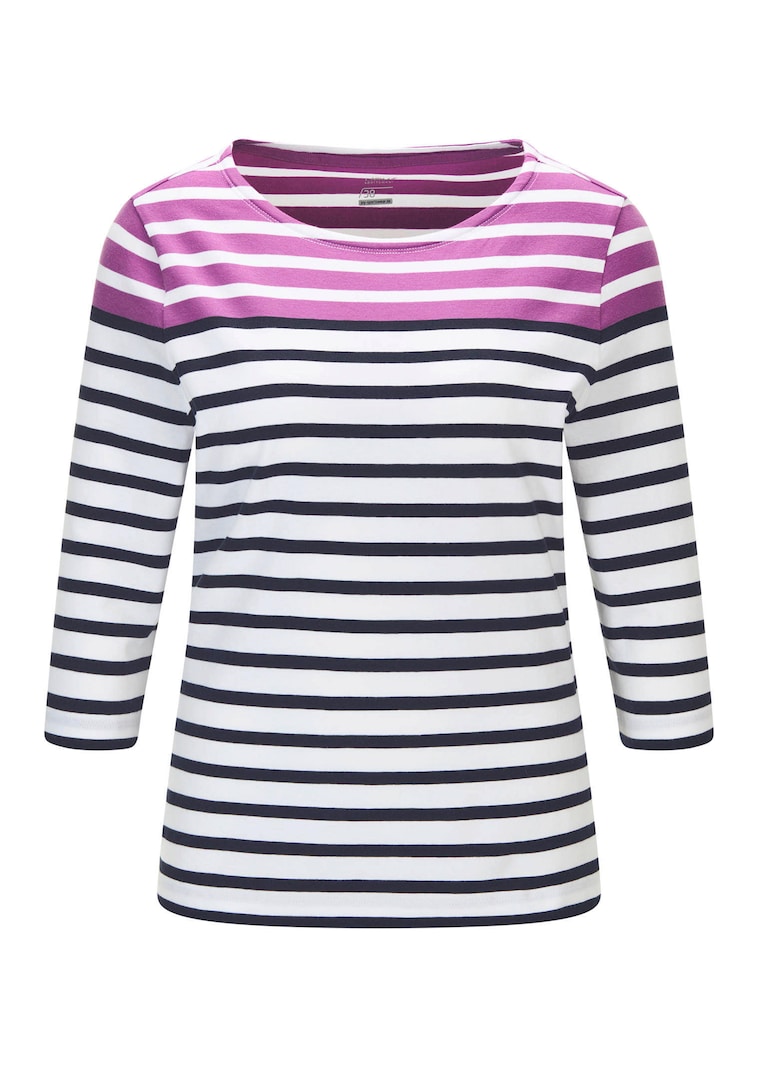 Ringelshirt aus Baumwoll-Jersey