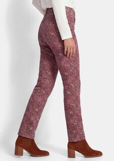 Corduroy broek LOUISA met paisleymotief thumbnail 4