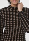 Stand-up collar jumper with jacquard pattern thumbnail 5