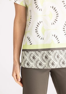 Jersey-Shirt mit breitem Rundhalsausschnitt thumbnail 4