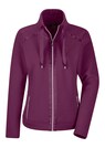 Veste sweat avec liens en satin thumbnail 4