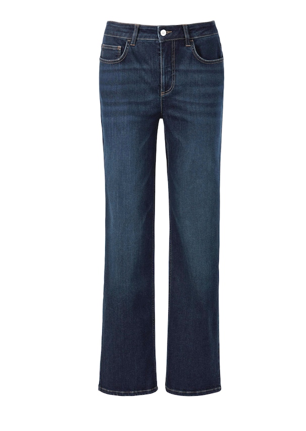 Denim Jeans mit weitem Bein 5