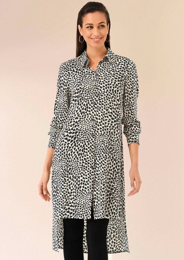 Bluse mit floralem Druck 2