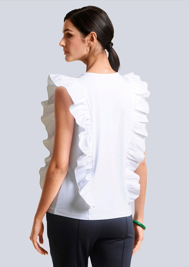 Shirt mit Volant 5
