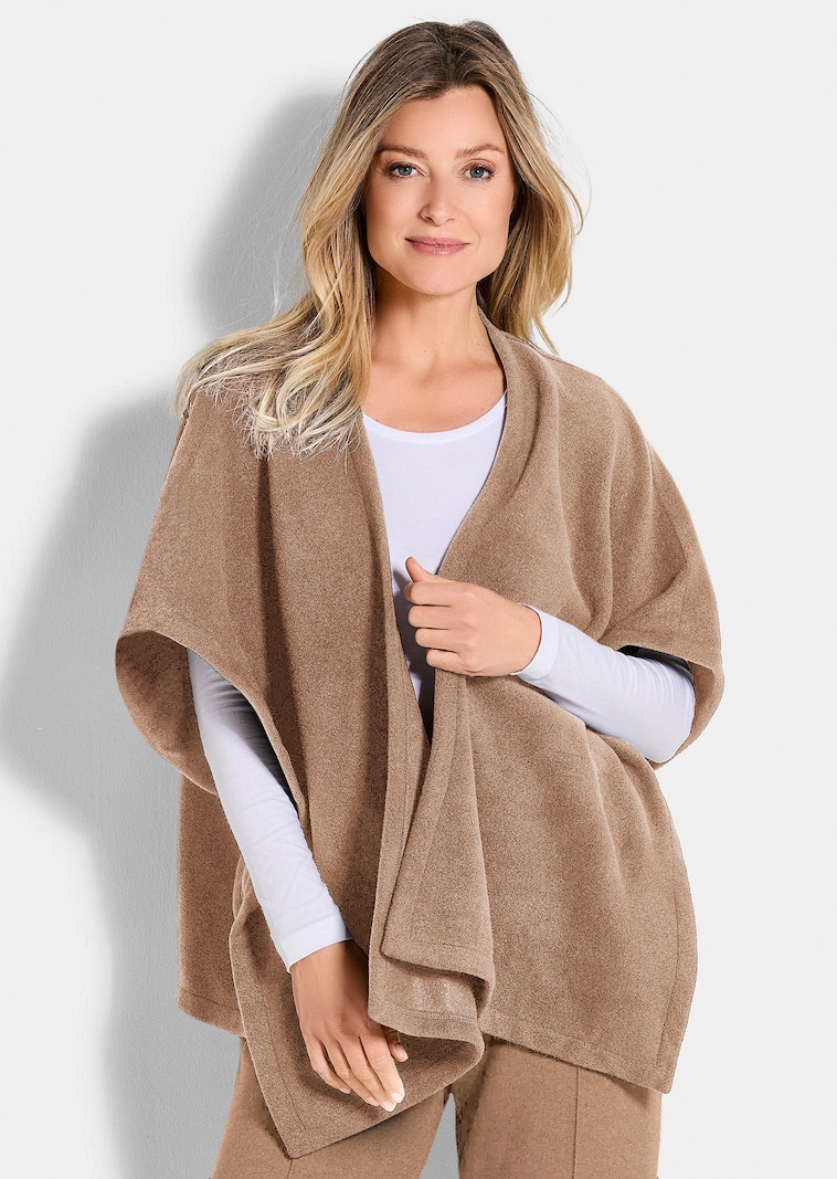 Fleece-Poncho