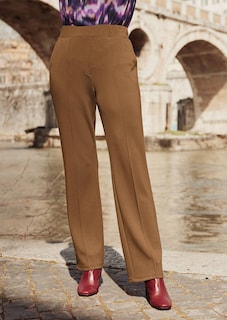 Broek met elastische band en biesjes thumbnail 7