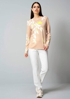 Pullover mit floralem Allover-Print thumbnail 2