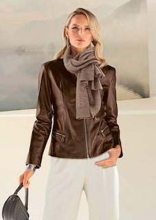 Lederjacke aus Lammnappa thumbnail 1