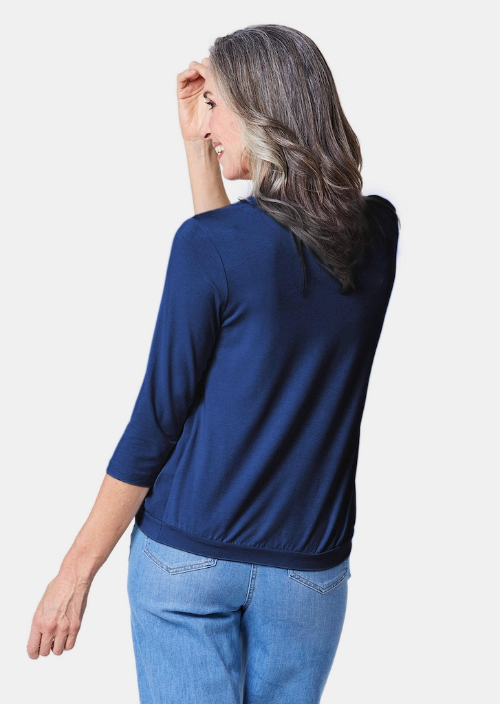 Gepflegtes Shirt in eleganter Blusen-Optik