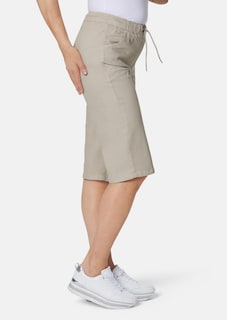 Long-Bermuda mit Schlupfbund und Kordelzug thumbnail 4