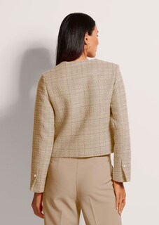 Kurzer Tweed-Blazer thumbnail 3
