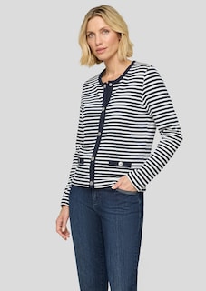 Shirtjacke aus Jersey mit Druckknöpfen thumbnail 1