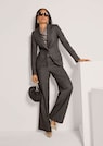 Klassischer Nadelstreifen-Blazer mit Wolle thumbnail 4
