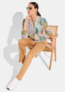 Blouson en jersey de viscose thumbnail 3