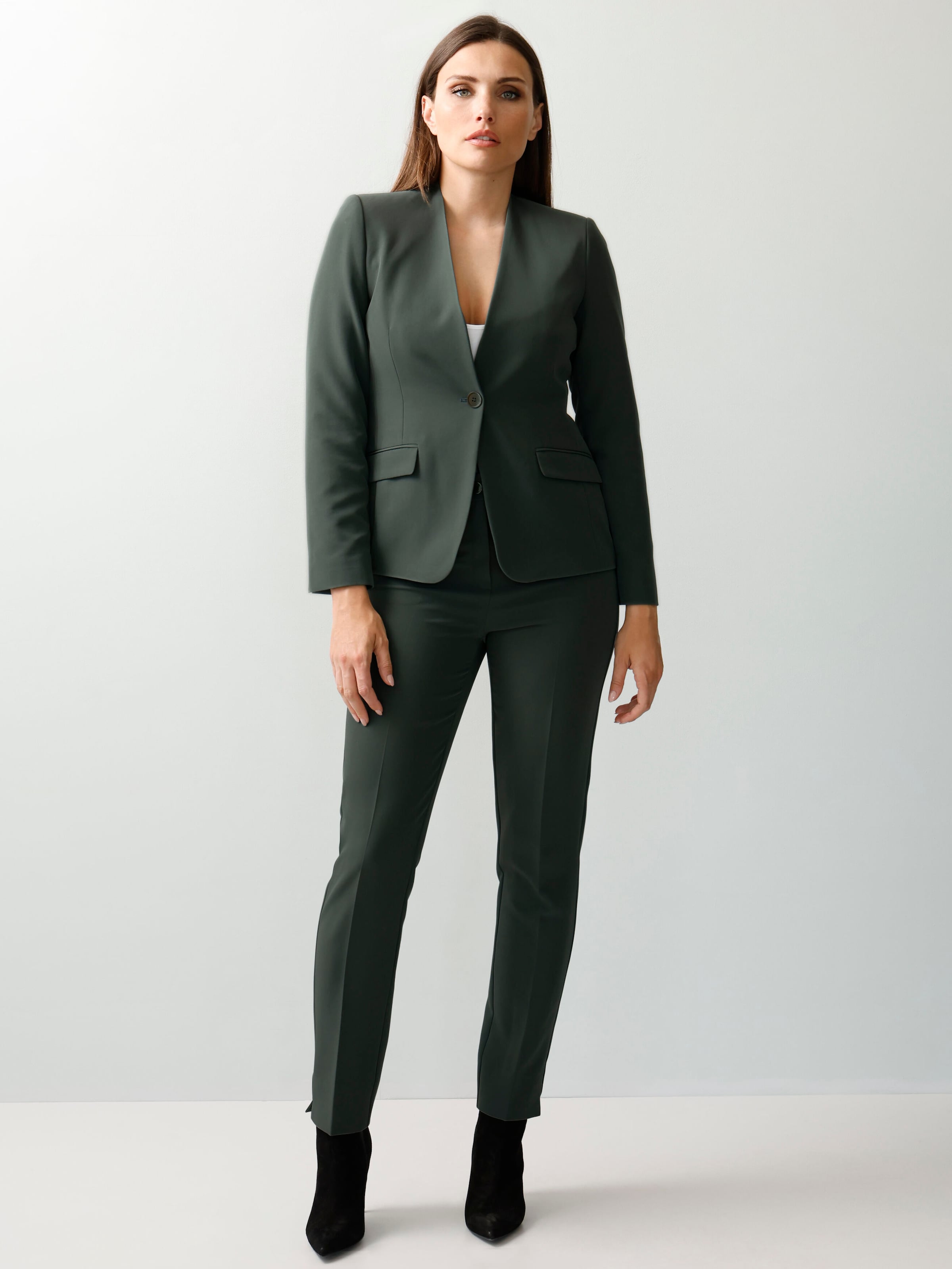 Blazer Mit Kelchkragen