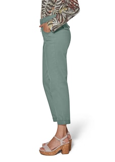 Cropped trousers in a casual chino style thumbnail 4