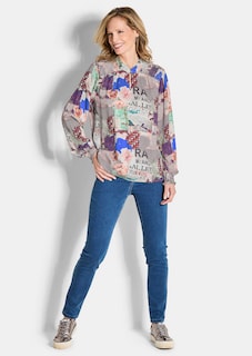Gedessineerde blouse thumbnail 2