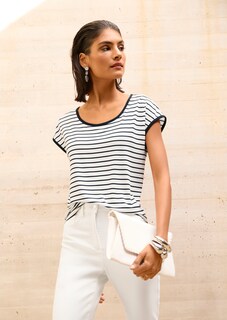 Top à rayures tendance thumbnail 2