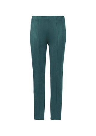 smaragd Moderne legging van trendy imitatiesuède