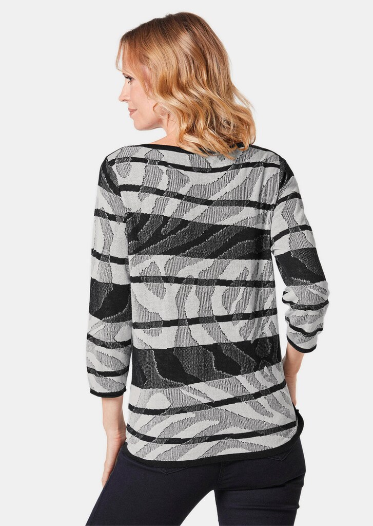Pullover im Baumwoll-Mix