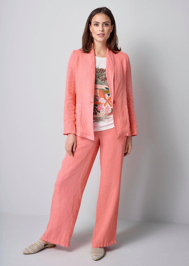 Blazer mit Schalkragen 6