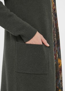 Lange Strickjacke mit Taschen thumbnail 5