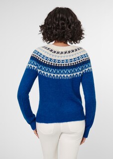 Jacquard-Pullover mit Norweger-Muster thumbnail 3