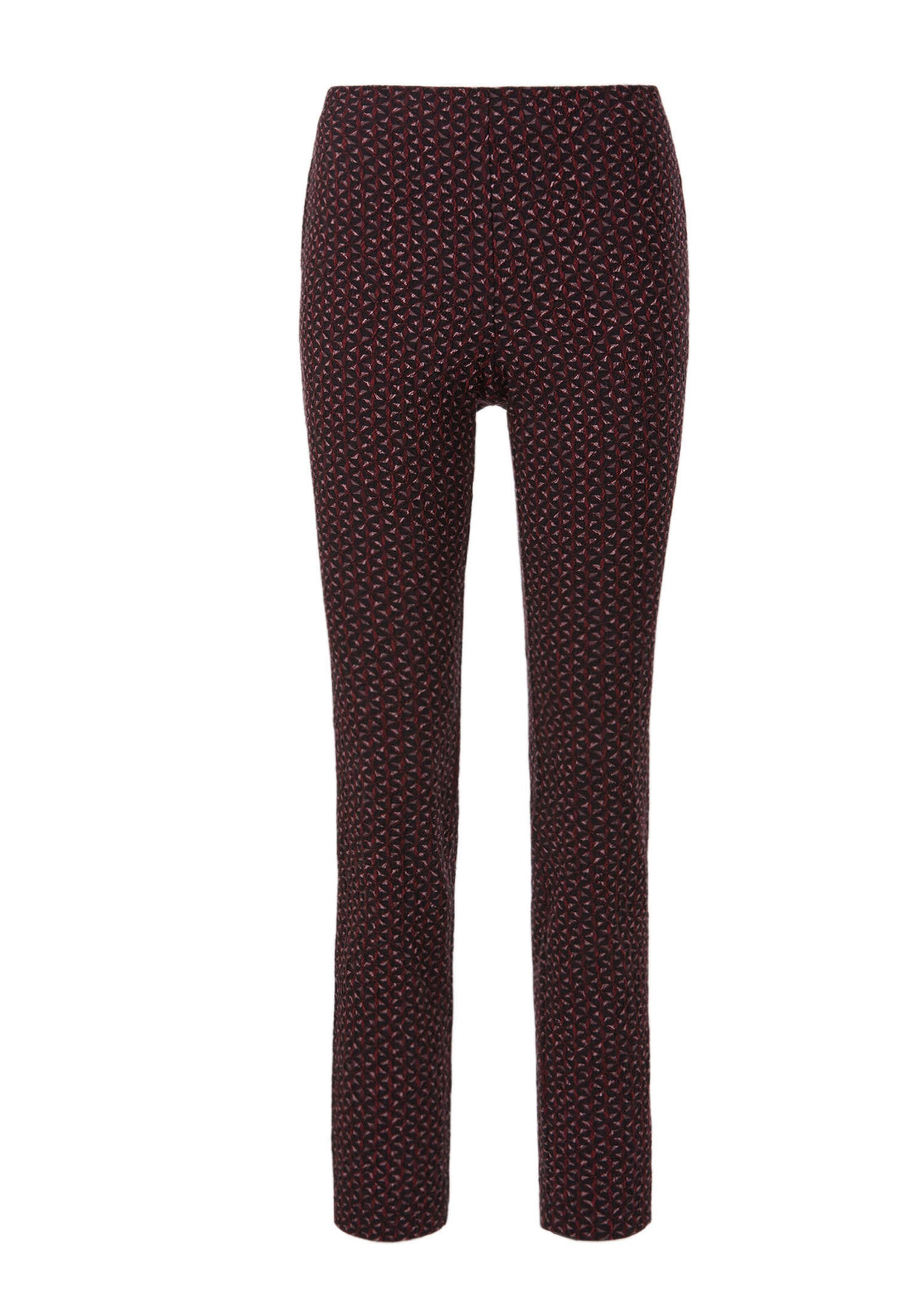 Pantalon en jacquard extensible