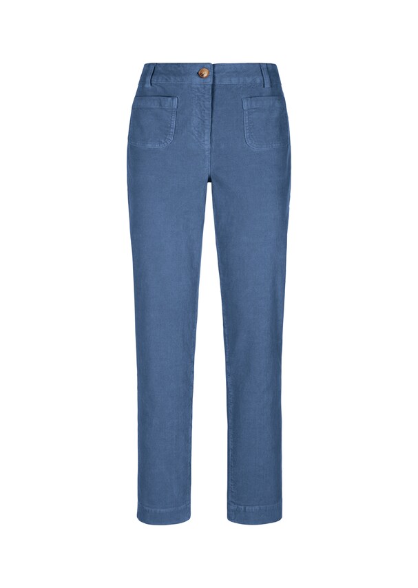 Regular fit corduroy trousers 5