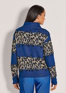 Jacquard-Sweatshirt mit Leo-Design thumbnail 3