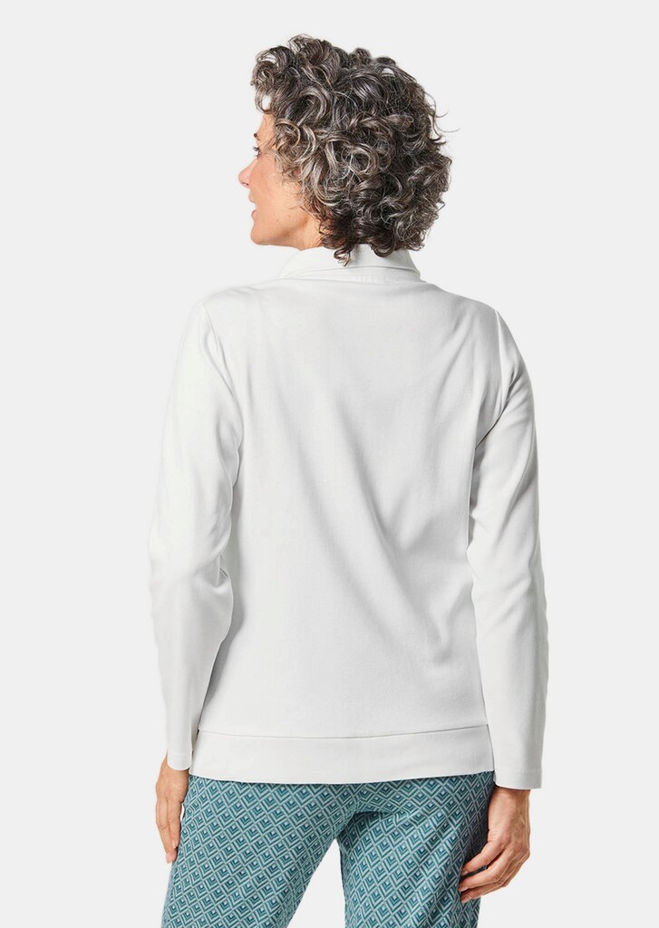 Leichter Freizeitanzug mit bequemer Jaquardhose