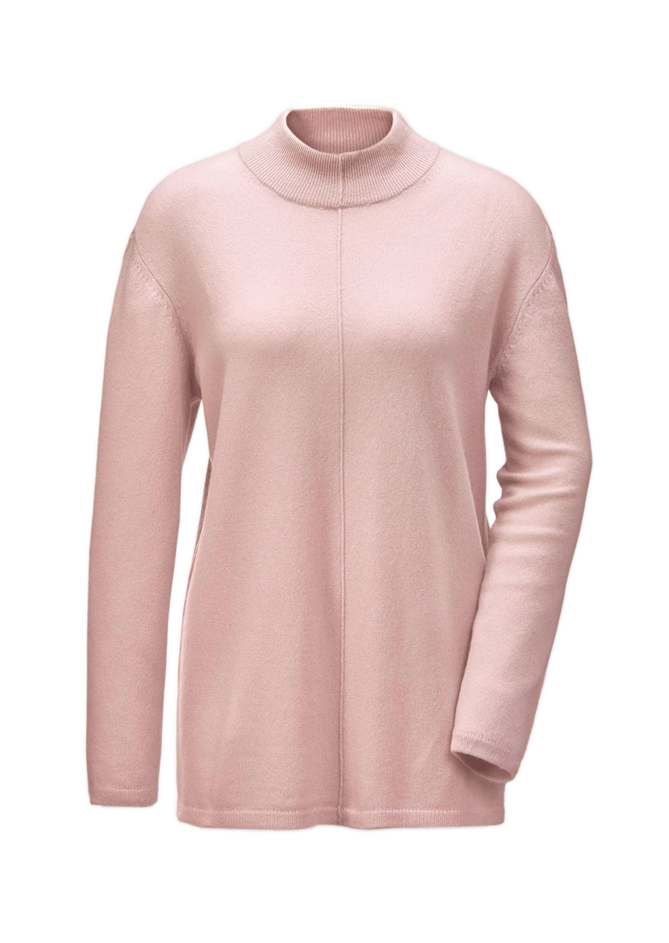 Kuschelweicher Kaschmirpullover mit Kragen