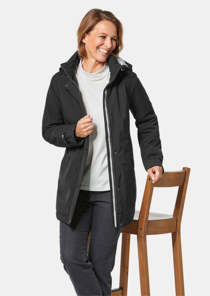 Sportliche Jacke mit vielen Details