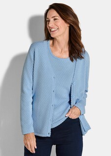 Strickjacke mit Pünktchenmuster thumbnail 7