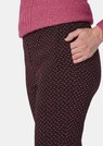 Druckhose LOUISA mit Jacquard-Muster thumbnail 5